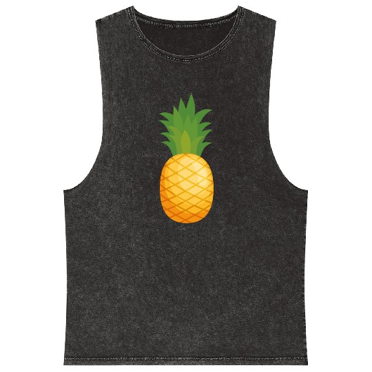 Pineapple Drew Mineral Wash Tank Tops