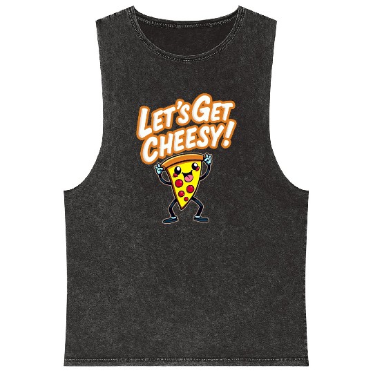 Let s Get Cheesy Mineral Wash Tank Tops