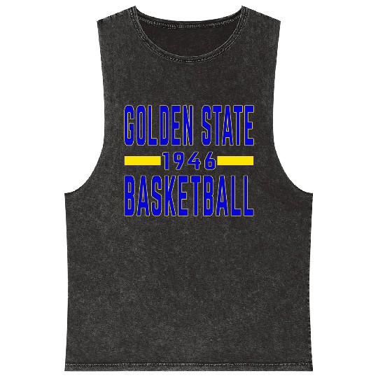 Golden State Basketball 1946 Classic Mineral Wash Tank Tops