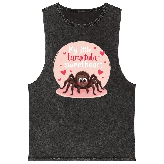 Tarantula Sweetheart Mineral Wash Tank Tops