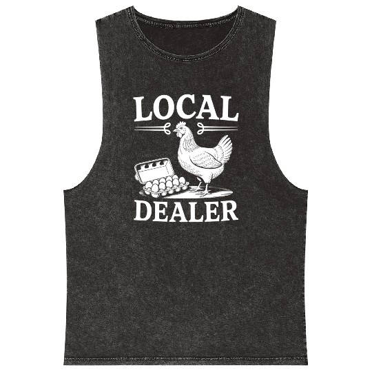 Egg Hunt Local Egg Dealer Easter Sunday Egg Mineral Wash Tank Tops