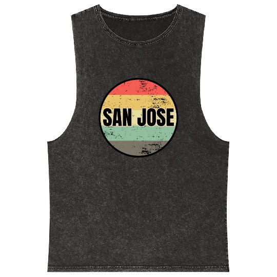 San Jose Mineral Wash Tank Tops