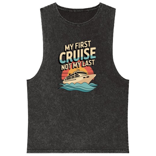 Cruise Rookie Ocean Adventure First Voyage Mineral Wash Tank Tops