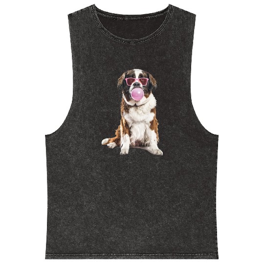 Saint Bernard Mineral Wash Tank Tops