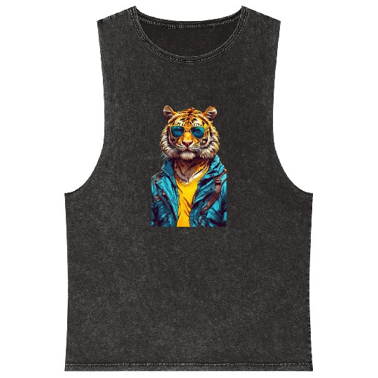 Universal Style | Unisex Mineral Wash Tank Tops for All Ages