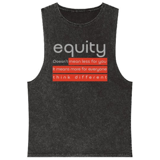 Talk Equity [grey] Mineral Wash Tank Tops