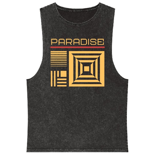 PARADISE Mineral Wash Tank Tops