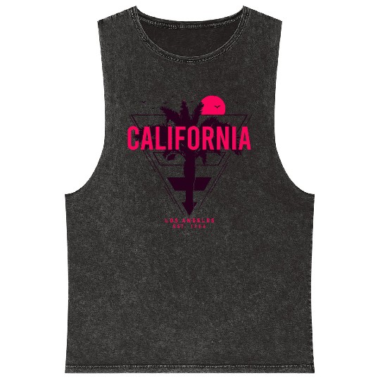 California Est 1986 Mineral Wash Tank Tops