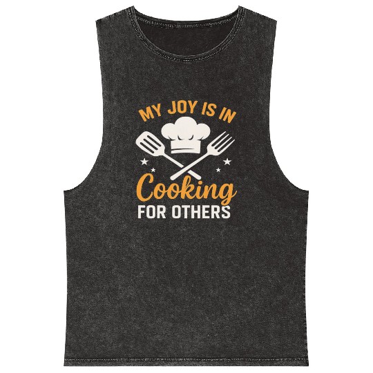 Cooking For Others – Heartwarming Design for Chef Mineral Wash Tank Tops