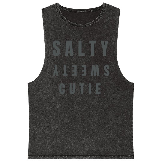 RMGUARDT SALTY SWEETIE CUTIE Mineral Wash Tank Tops