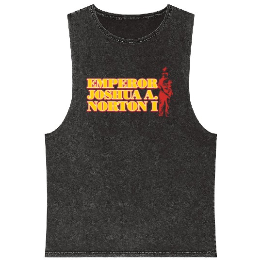Emperor NORTONN I, San Francisco Icon Mineral Wash Tank Tops