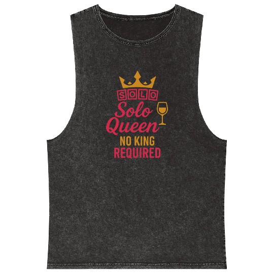 Single Mom Life Chaos Coordinator Wine Coffee Mineral Wash Tank Tops