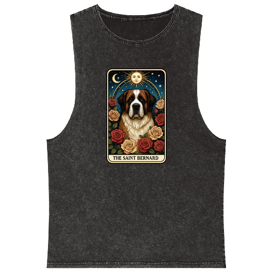 Saint Bernard Mineral Wash Tank Tops