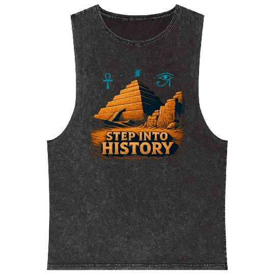 Step into History Mineral Wash Tank Tops