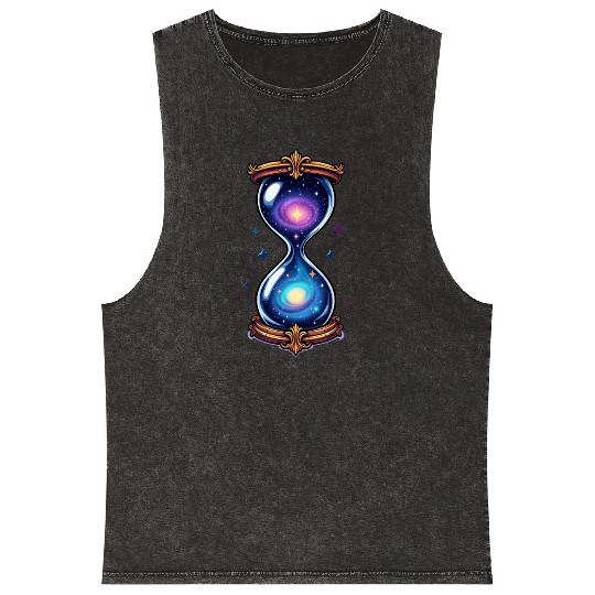 Celestial Hourglass Mineral Wash Tank Tops