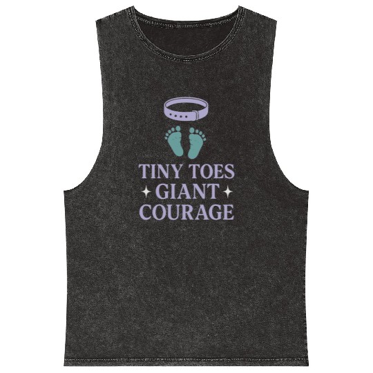 NICU Parent Pride Preemie Warrior Neonatal Mineral Wash Tank Tops