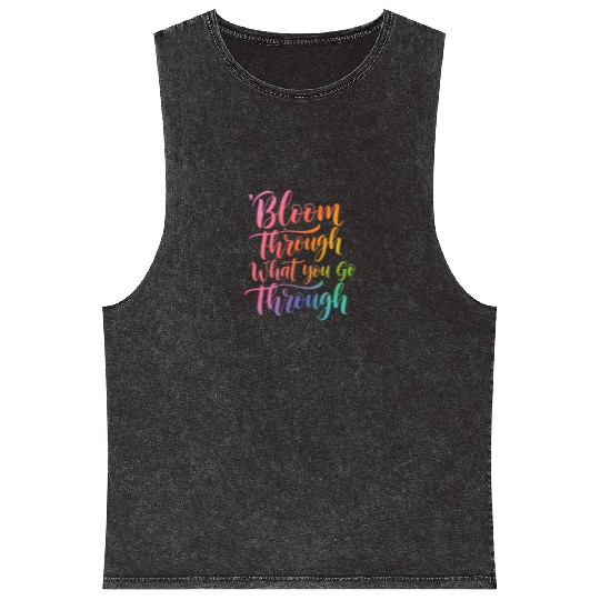 Your Journey to Bloom: Embrace Growth & Overcome Mineral Wash Tank Tops