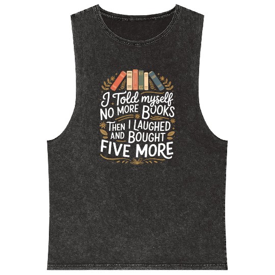 Book Lover For Bookworms And Librarian Mineral Wash Tank Tops