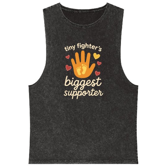 NICU Sibling Preemie Big Brother Big Sister Mineral Wash Tank Tops
