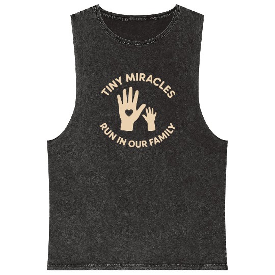 NICU Sibling Preemie Big Brother Big Sister Mineral Wash Tank Tops