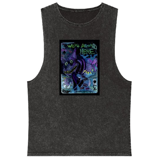 Alice in Wonderland Mineral Wash Tank Tops