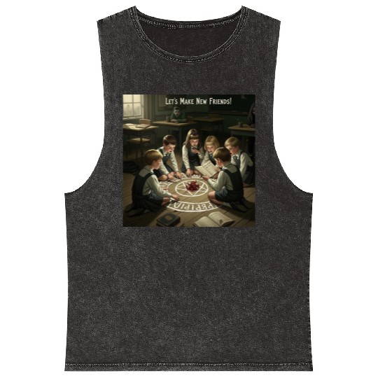 New Friends, Old Rituals Mineral Wash Tank Tops