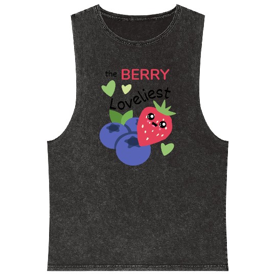 The Berry Loveliest Mineral Wash Tank Tops