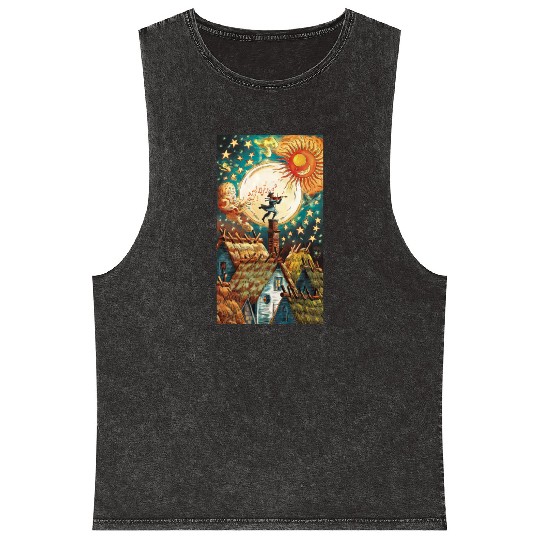 Twilight Troubadour Mineral Wash Tank Tops