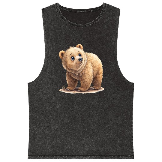 Berry the Forest Dreamer Mineral Wash Tank Tops