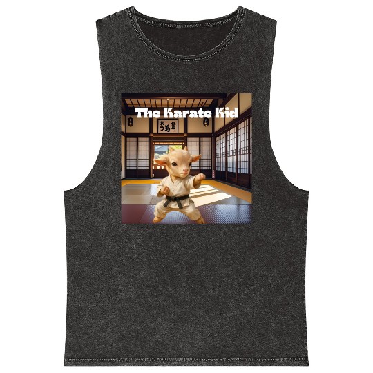 The Karate Kid Mineral Wash Tank Tops