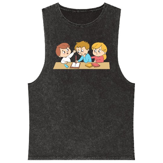 Head Start Crew Early Education Mineral Wash Tank Tops