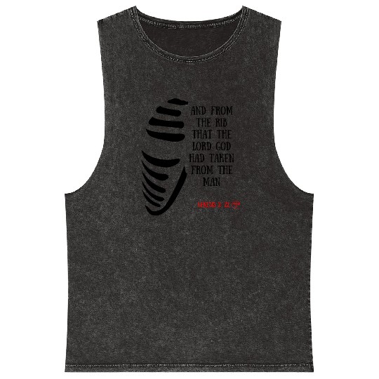 Couple Mineral Wash Tank Tops - Adam