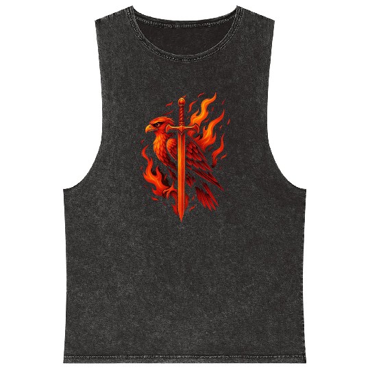 Blade of the Fearless Mineral Wash Tank Tops