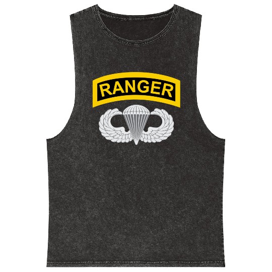 Airborne Ranger Mineral Wash Tank Tops