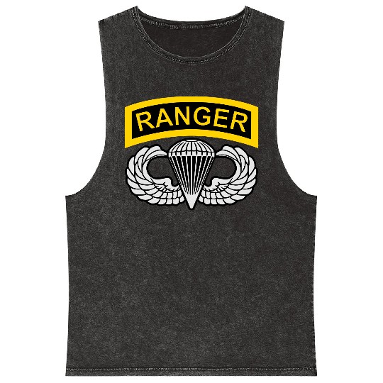 Airborne Ranger Mineral Wash Tank Tops