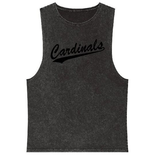 Cardinals Mineral Wash Tank Tops