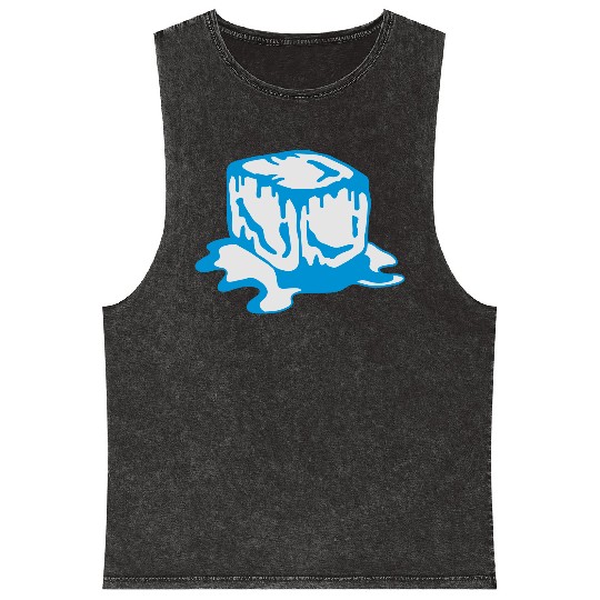 Ice Cube Mineral Wash Tank Tops