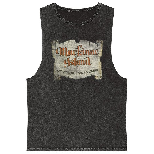 Mackinac Island Mineral Wash Tank Tops