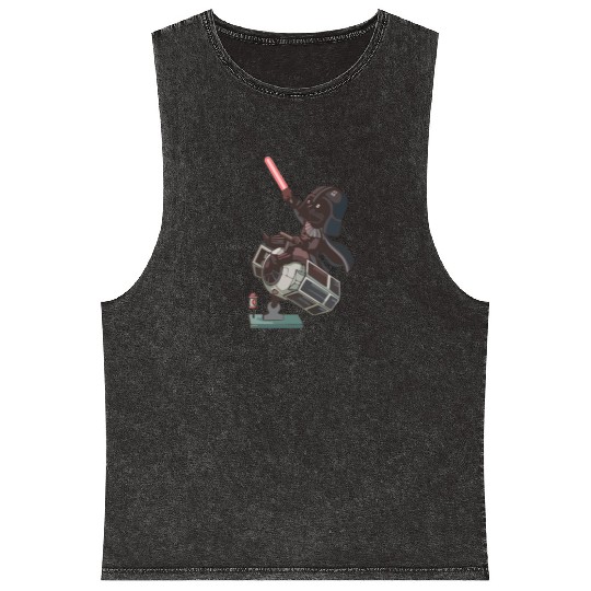 Star Wars Darth Vader as a child Mineral Wash Tank Tops