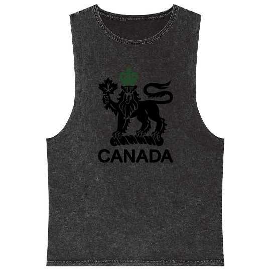 Commander-in-Chief of the Canadian Armed Forces Mineral Wash Tank Tops