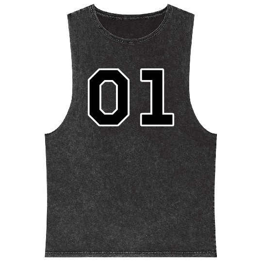 Muscle Car 01 80s TV Dukes of Hazzard General Lee Mineral Wash Tank Tops