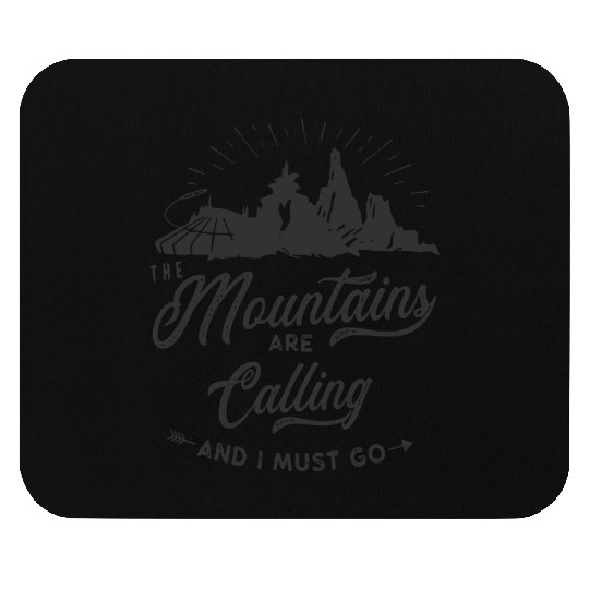 Mountains Are Calling Mouse Pads, Disney Splash Mountain, Disney Mountain Mouse Pads