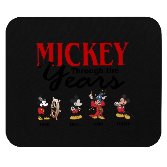 Mickey Mouse Through The Years Mouse Pads Vintage Disney Mickey Mouse 1928