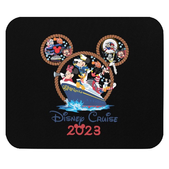 Disney Cruise 2023 Mouse Pads, Mickey Cruise Mouse Pads
