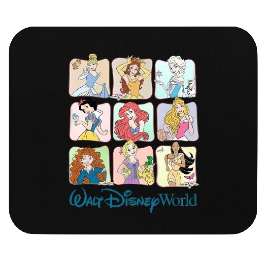Retro Disney Princess Mouse Pads, Vintage Disney Princess