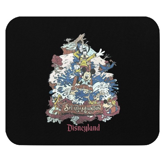 Retro Disneyland Splash Mountain Mouse Pads