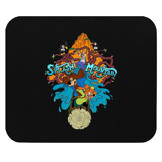 Splash Mountain Comfort Colors Mouse Pads, Disney Mountain Mouse Pads