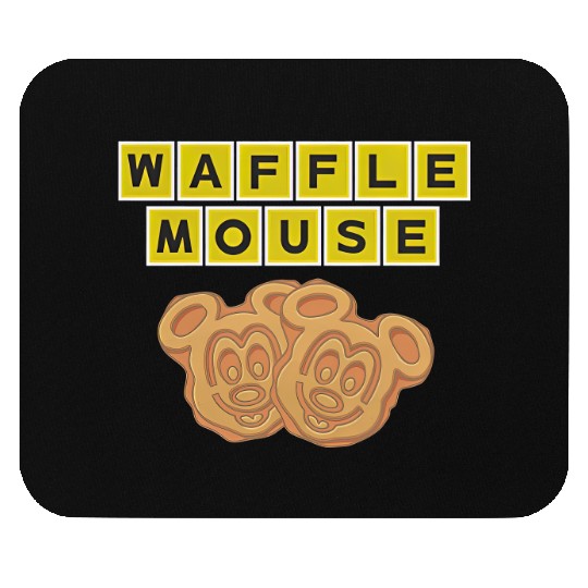 Mickey Waffle Mouse Pads, Funny Disney Mouse Pads, Mickey Waffles, Disney Mouse Pads