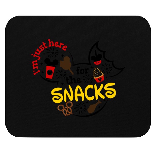 Disney Here For The Snacks Mouse Pads