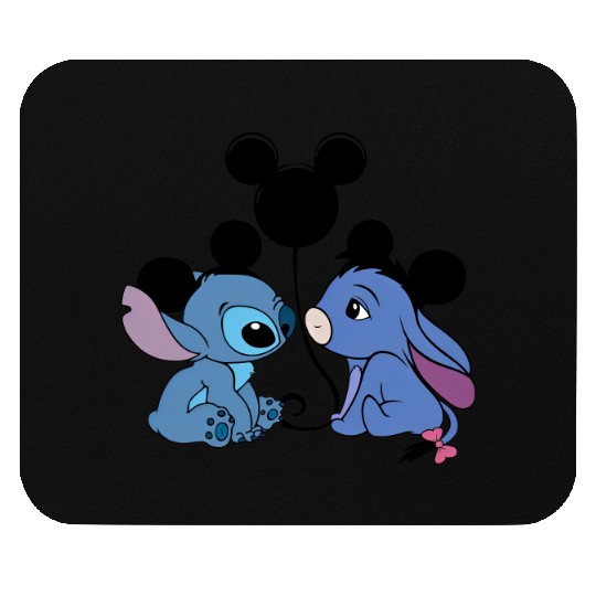 Stitch and Eeyore Mouse Pads, Disney Mouse Pads